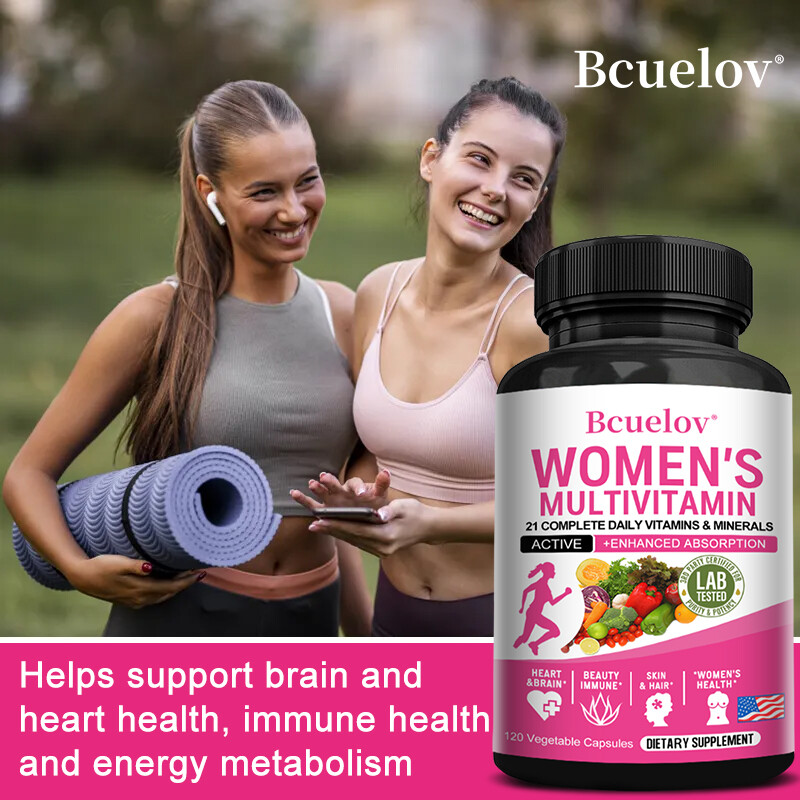 Multivitamin for Women – Highest Potency Complete Daily + Multimineral Capsules