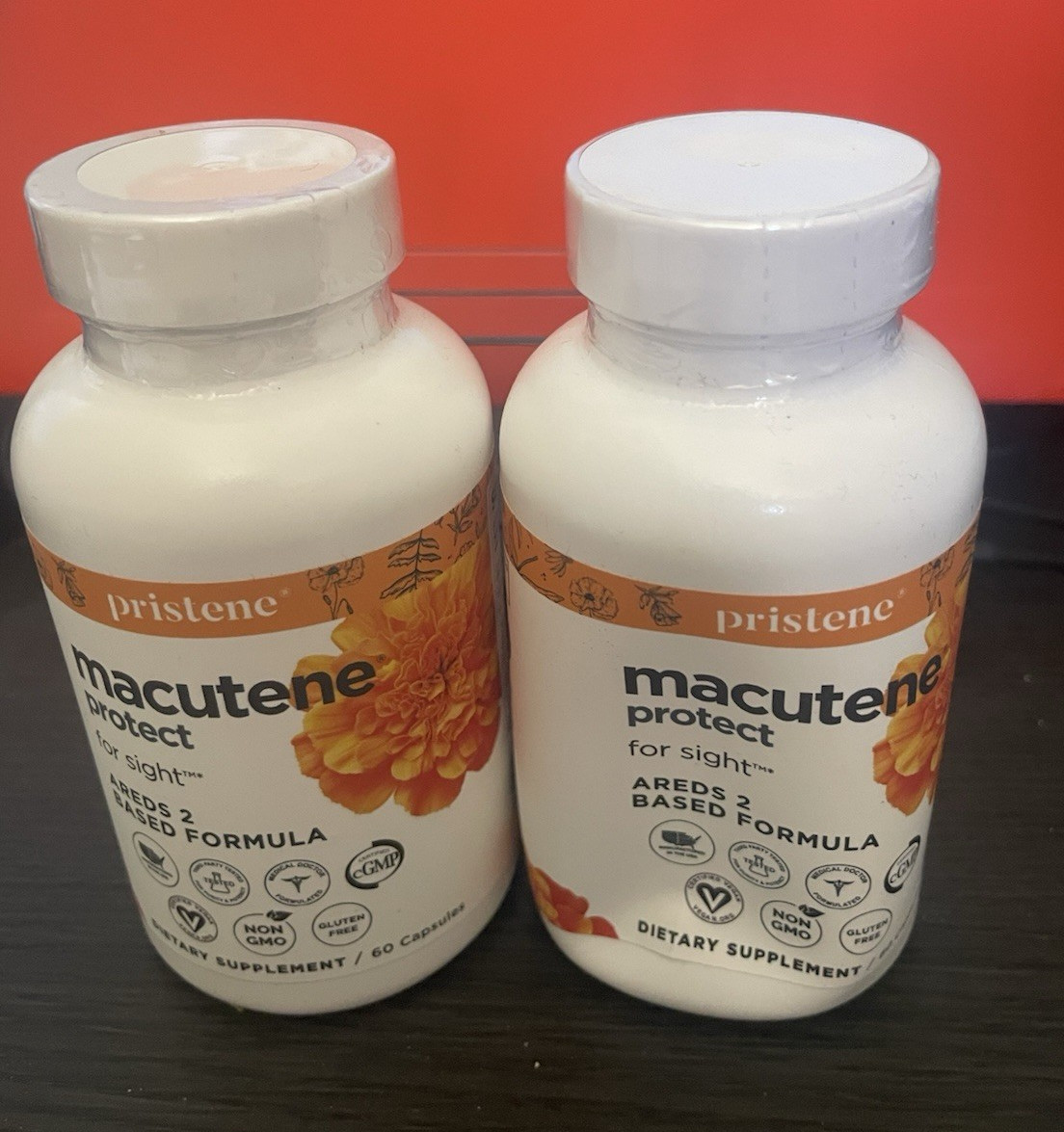 Pristene Macutene Pro Eye Health AREDS 2 Formula 60 Capsules Non-GMO