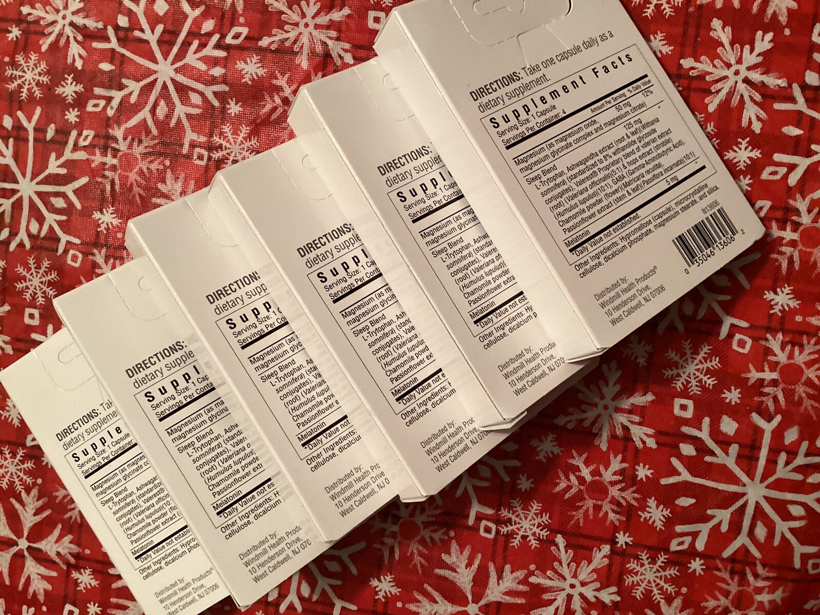 Relaxium Sleep Drug Free Sleep Support 6 Packs Of 4 Vegan Capsules Lot of 6