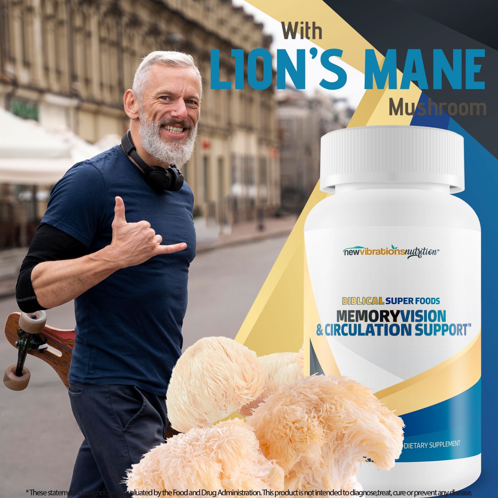 Biblical Super Foods Memory, Vision, & Circulation Support – Triple Action Blend