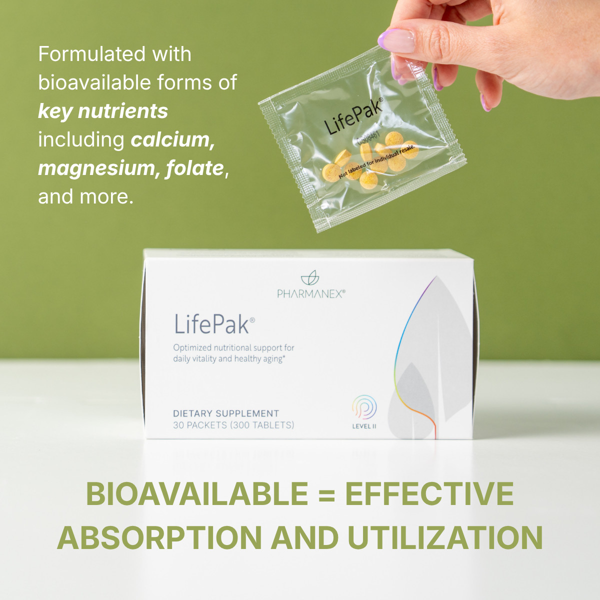 [3pk] Nu Skin NuSkin Pharmanex LifePak Anti-Aging Formula [3pk/Set] Exp 03/2025