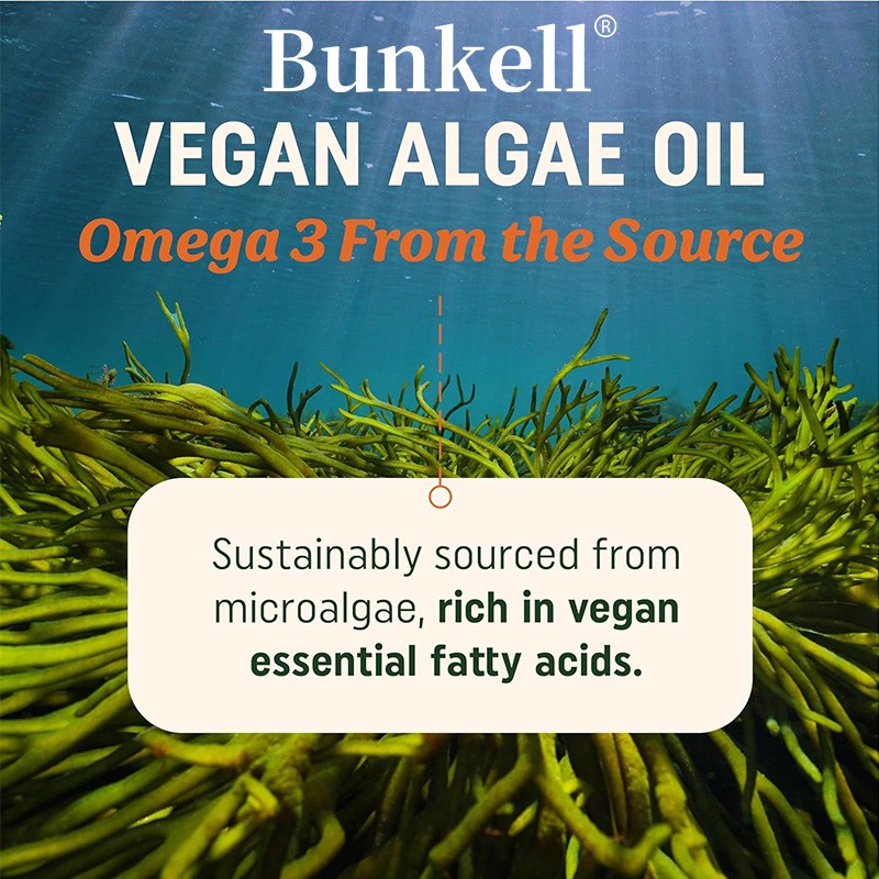 Omega 3 Algae Oil Supplement Improve Heart Brain Eye Immune Health 30-120 Pills