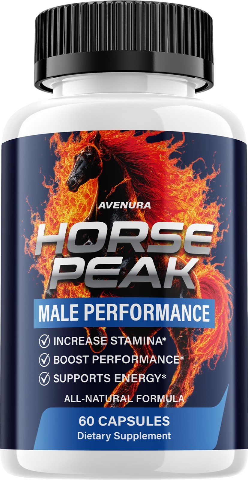 (1 Pack) Horse Peak for Men Capsules – HorsePeak Advanced Formula Natural Blend