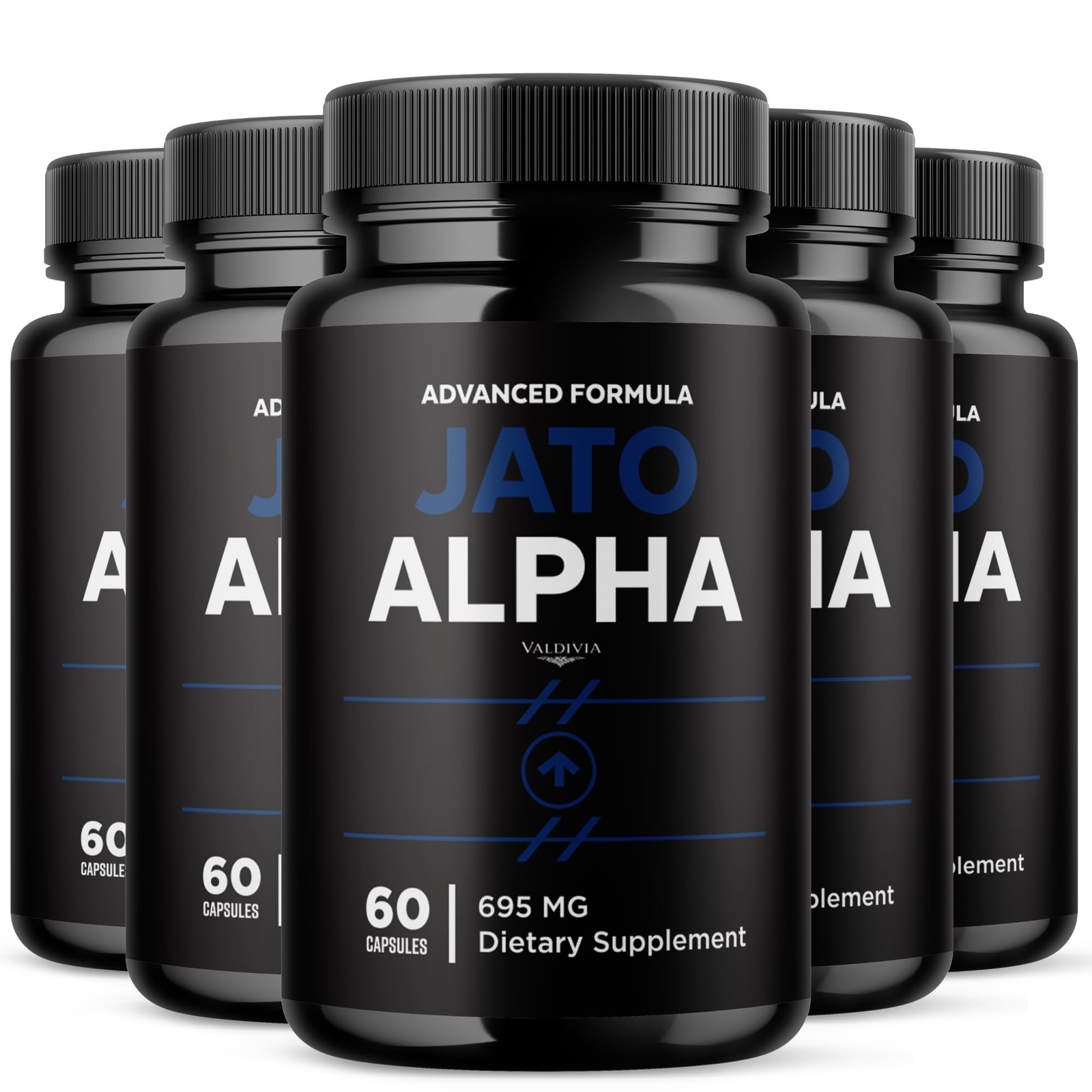 Valdivia (5 Pack) Jato Alpha 300 Capsules 5 Pack Daily Wellness Supplement Made