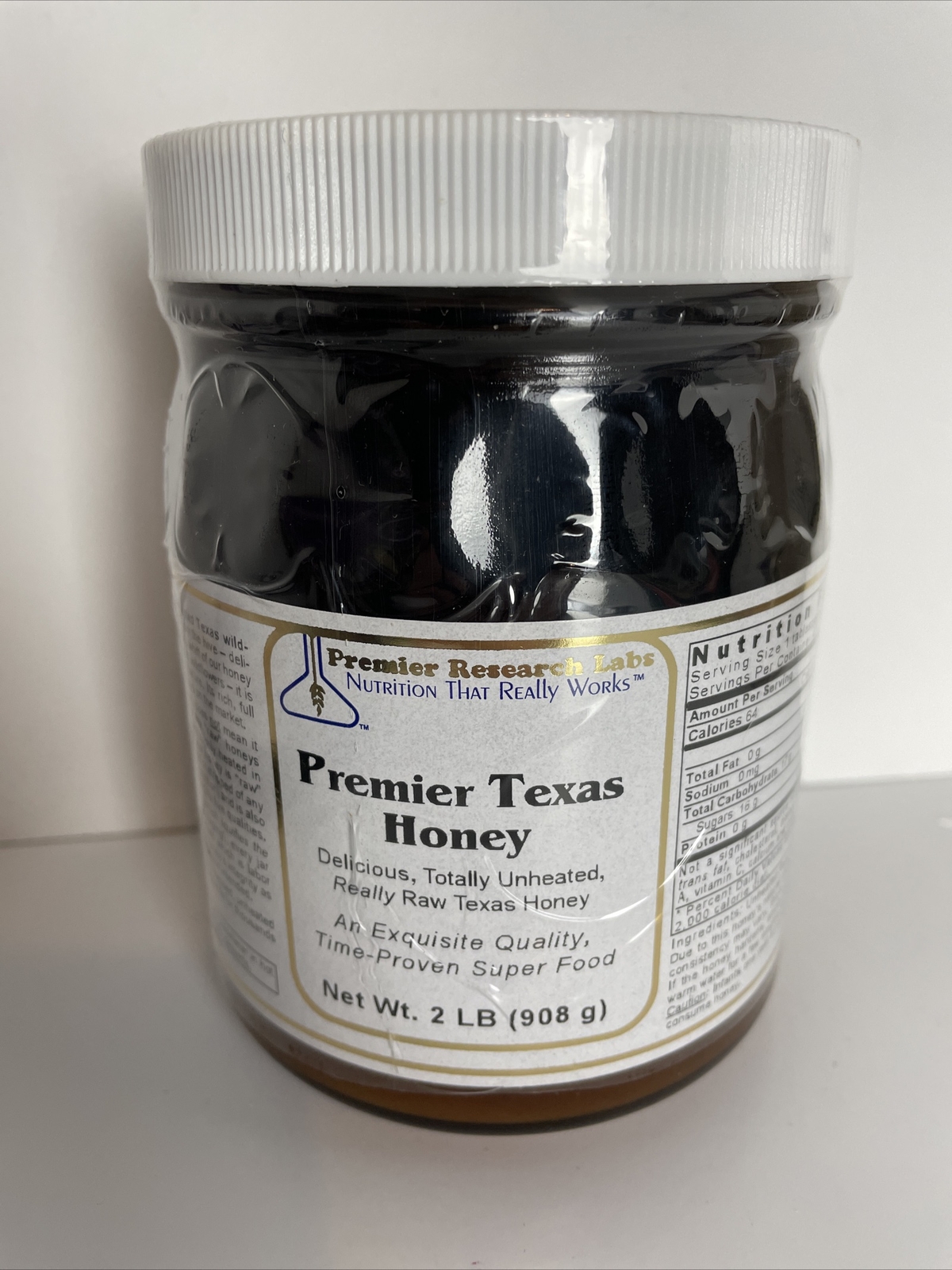 Premier Research Labs Premier Texas Honey 2 LB 908g Sealed