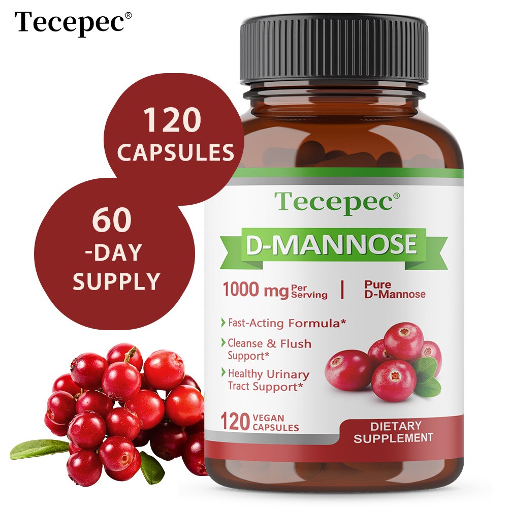 D-Mannose 1000 Mg Capsules,Supports Bladder And Urinary Tract Health