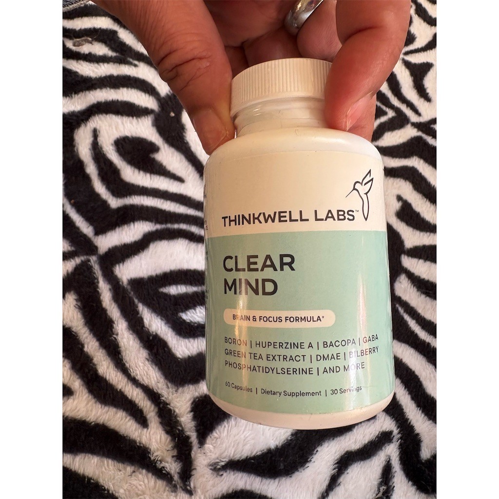 ThinkWell Labs Clear Mind Brain & Focus Support Dietary Supplement 60