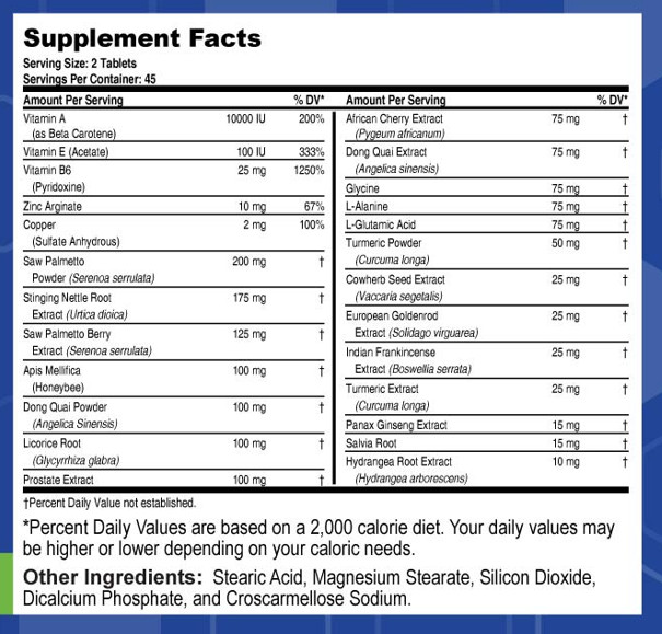 LifeSource Vitamins Prostaplex – Proprietary Formula- Plus Prostate Support