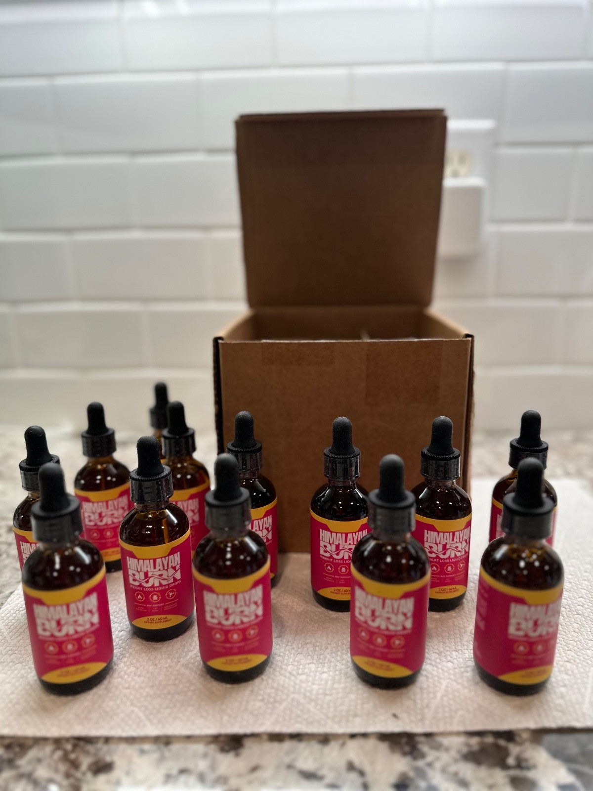Himalayan Burn Weight Loss Drops, Fat Burning Formula- 13 Bottles Genuine