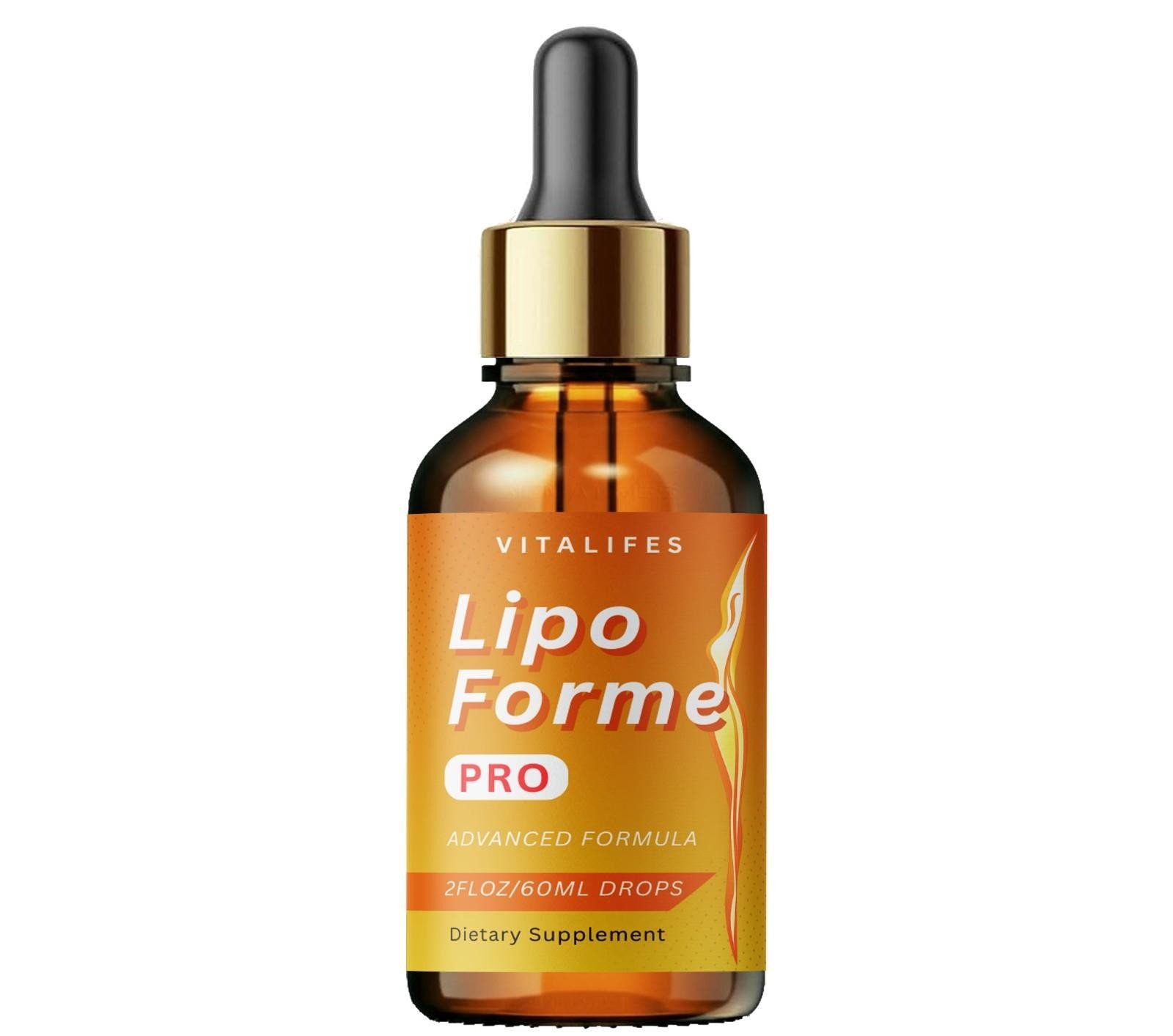 Lipo Forme Pro Drops, Fat Burner, Metabolism & Weight Loss Support (2 fl oz)