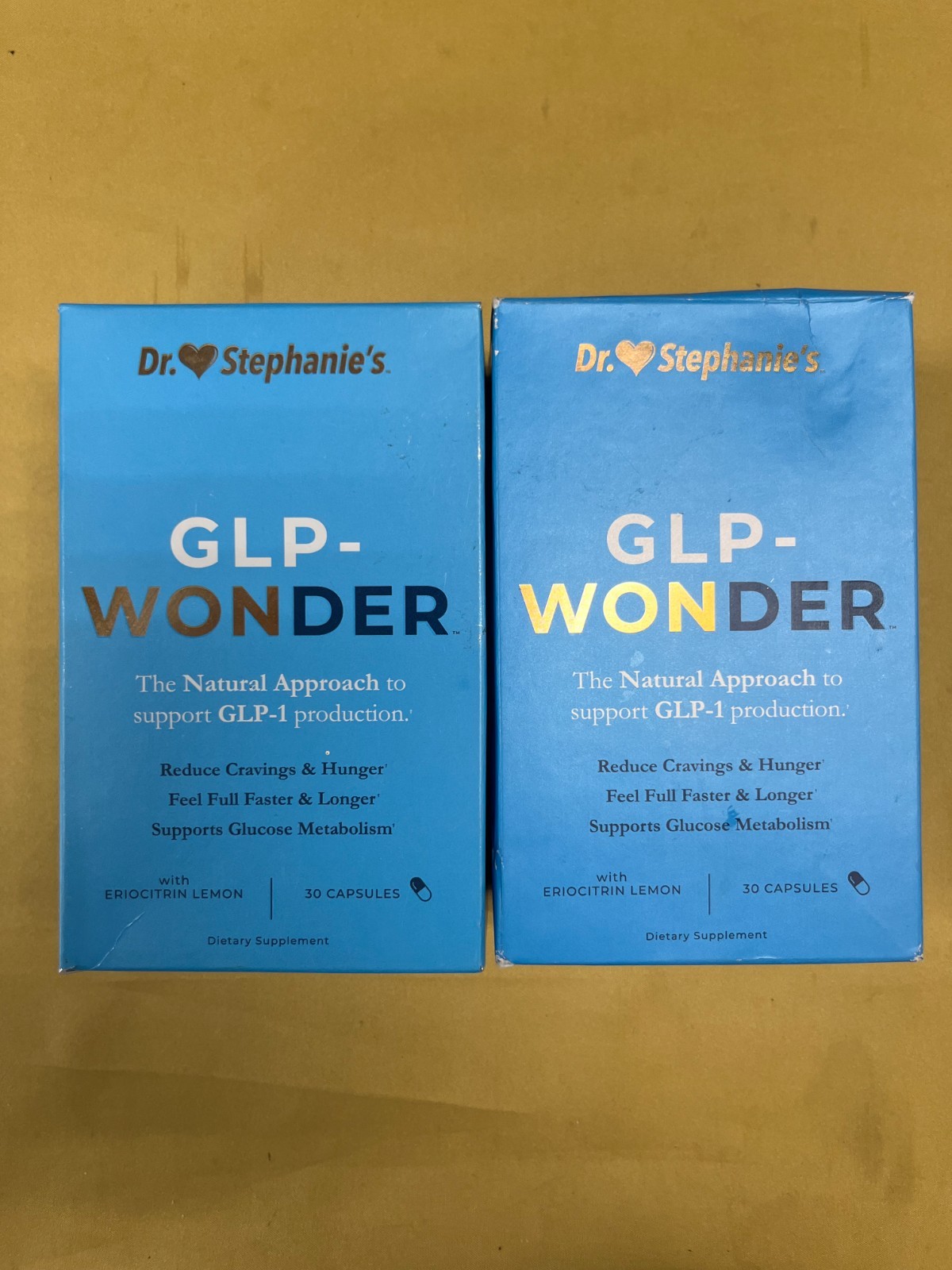 2 New Dr. Stephanie’s Wonder – 30 Capsules Each Box Exp. 12/2027+
