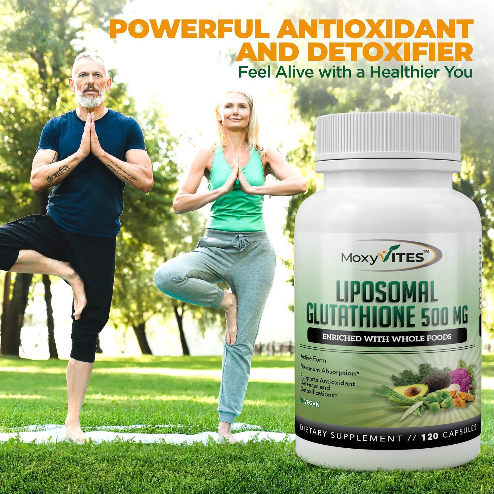 Liposomal Glutathione Supplement, Pure Reduced, Active Form