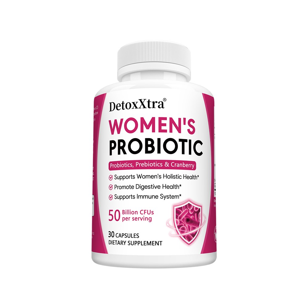 Women Probiotic 50 Billion CFU | with Prebiotics, Cranberry&D-Mannose 30~120Caps