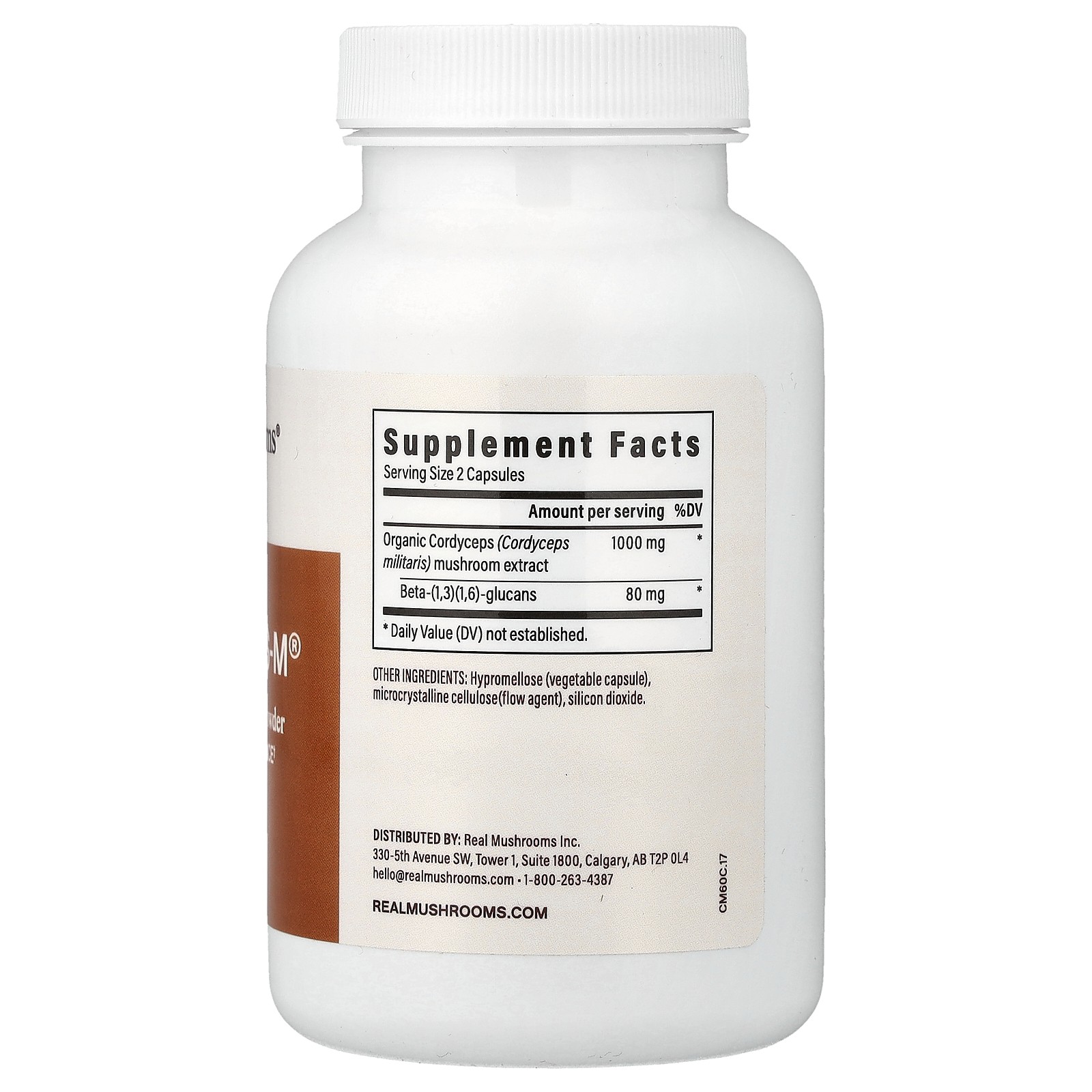 Cordycep-M™, Mushroom Extract Powder, 120 Capsules