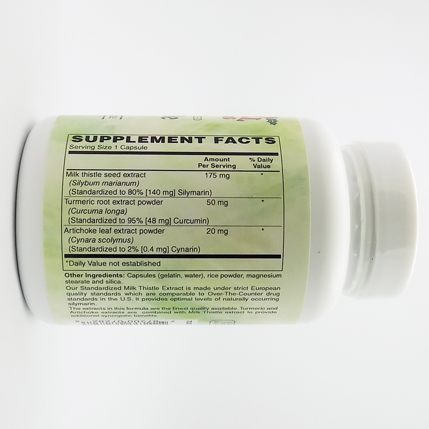Holly Hill Health Foods, European Standardized Milk Thistle, 175 MG,120 Capsules
