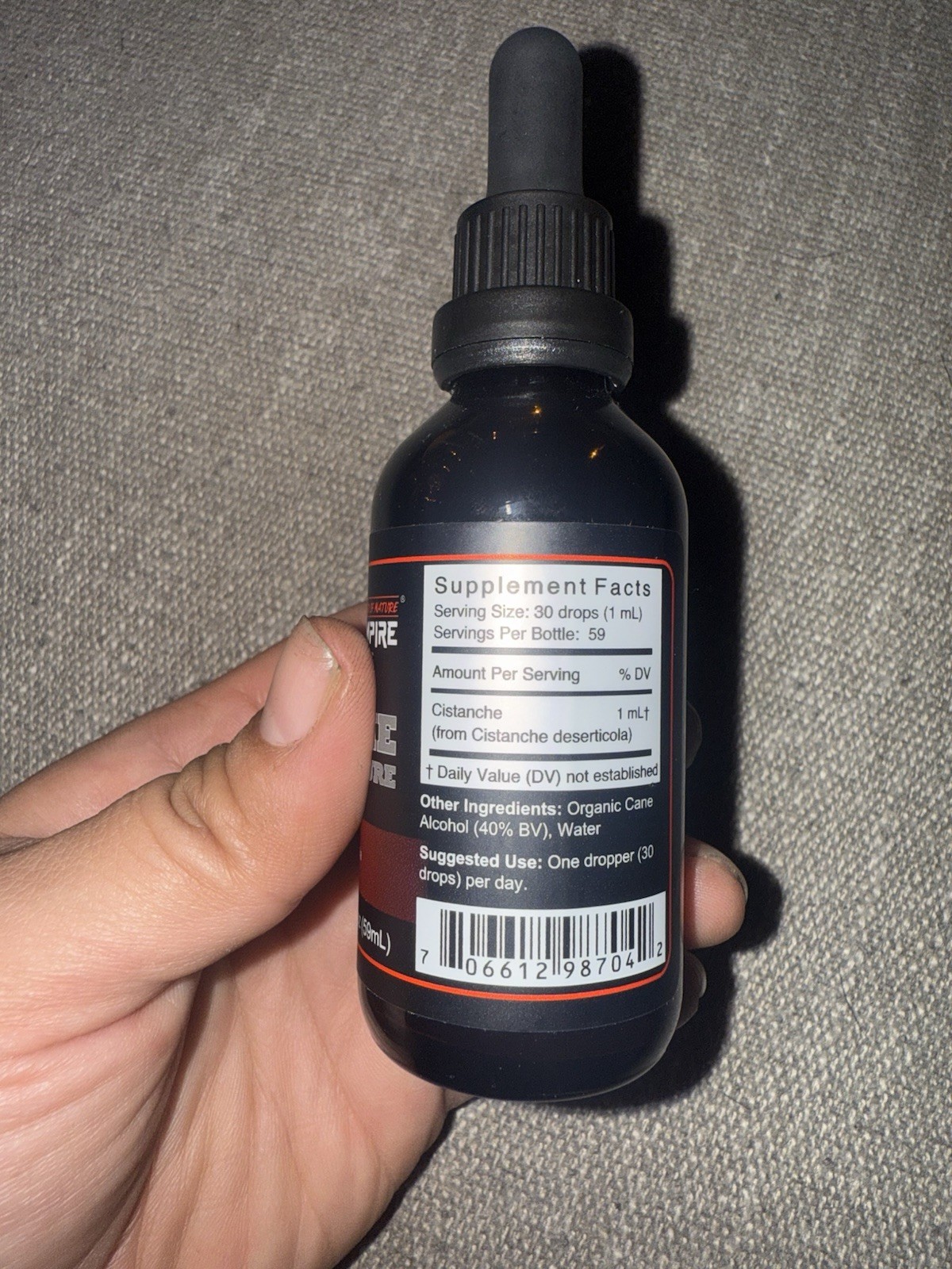 Cistanche Spagyric Tincture&Nettle Root Spagyric Tincture by Lost Empire Herbs