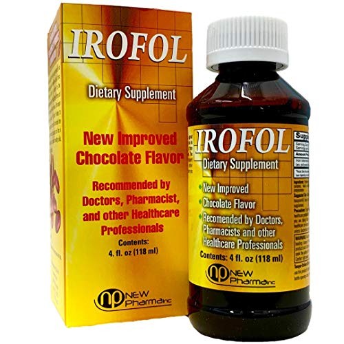 IROFOL Iron Dietary Supplement 4 fl oz With Malt Chocolate Flavor