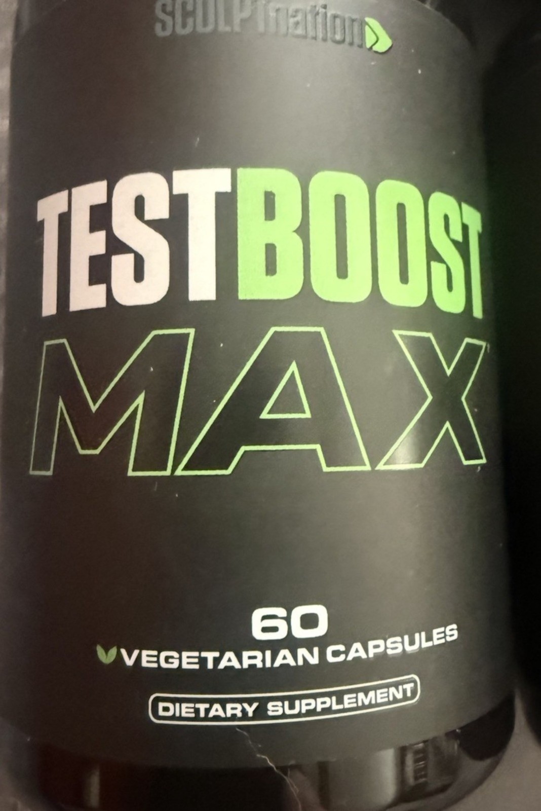 4 xSCULPTnation TestBoost Max 60 Vegetarian Capsules Zinc Tribulus Ashwagandha