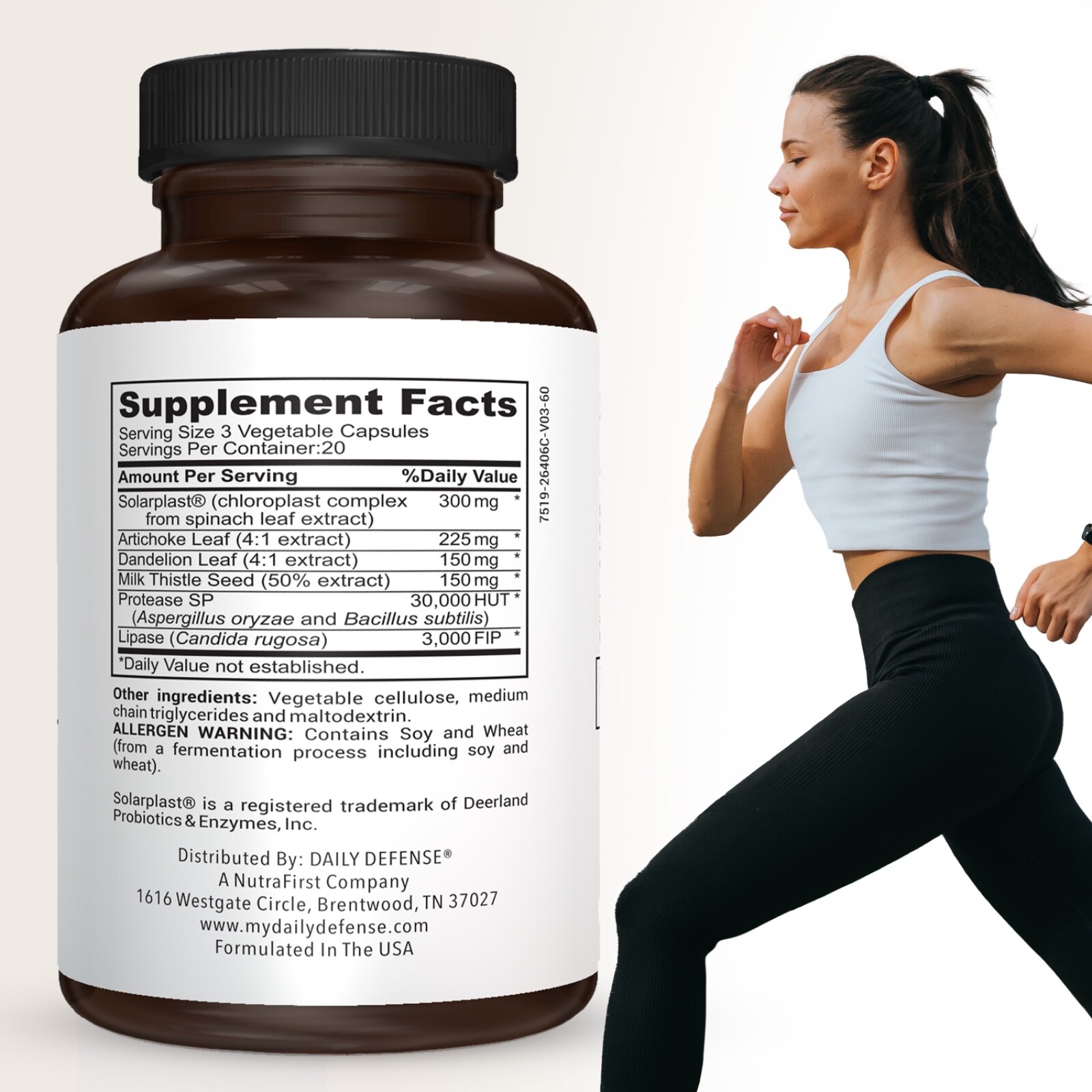 Daily Defense Liver Detox 60 capsules