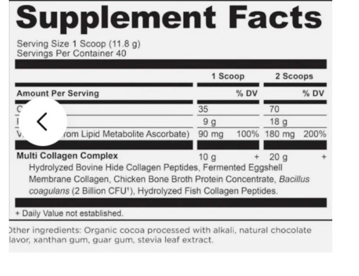 Multi Collage Flavor Ancient Nutrition Multi Collagen Protein 14.3 oz EXP 2028
