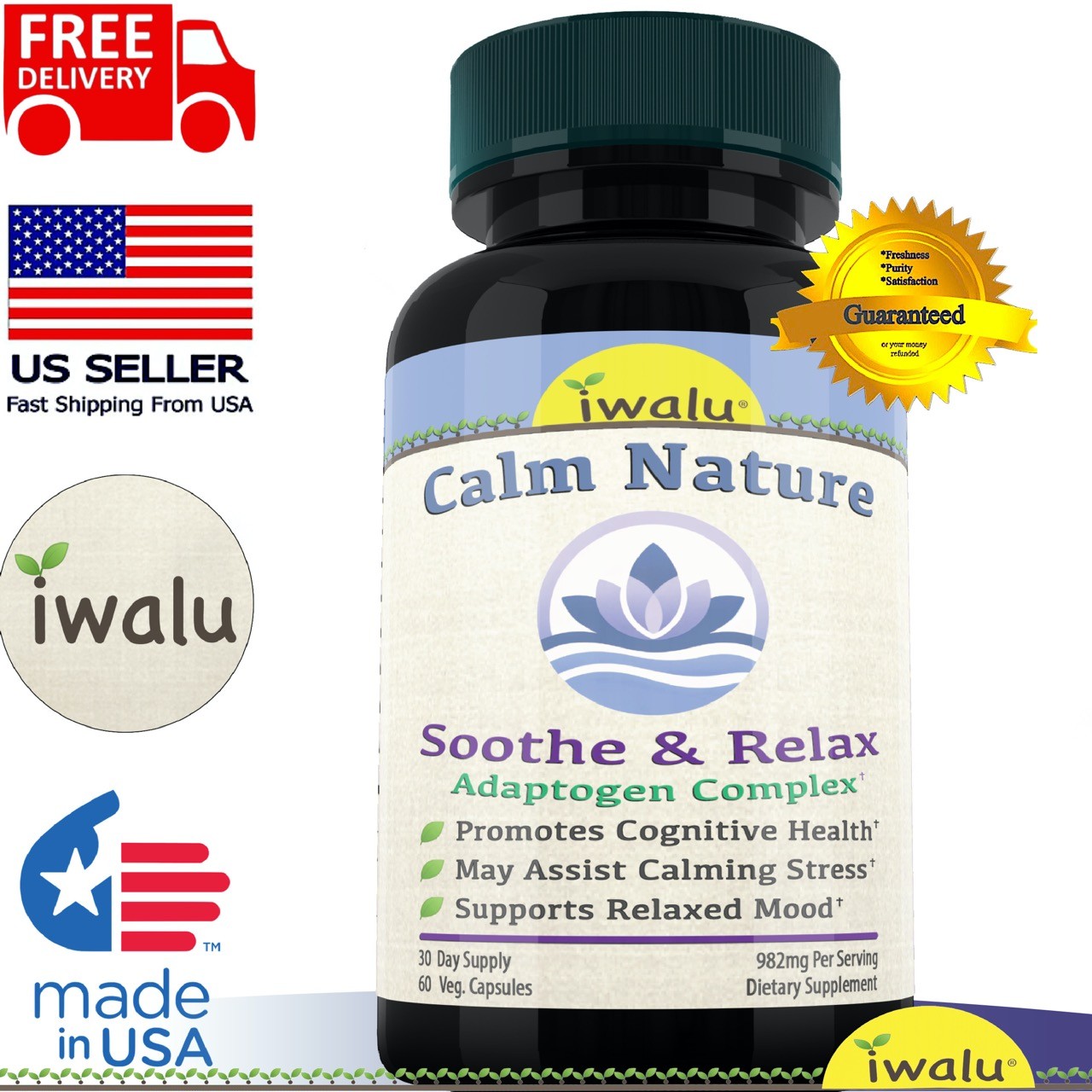 The Best Sleep Supplement – IWALU | *FREE SHIPPING* Same Day