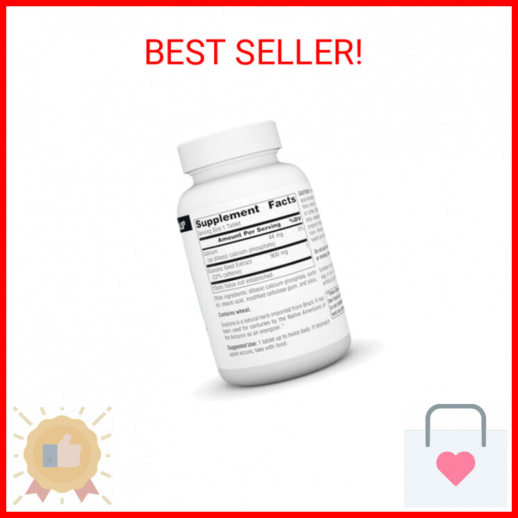 Source Naturals Guarana Energizer, Dietary Supplement – Supports A Long Lasting