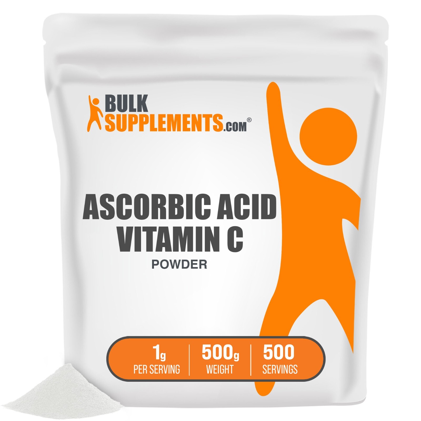 BulkSupplements Ascorbic Acid (Vitamin C) – Vitamin C Powder