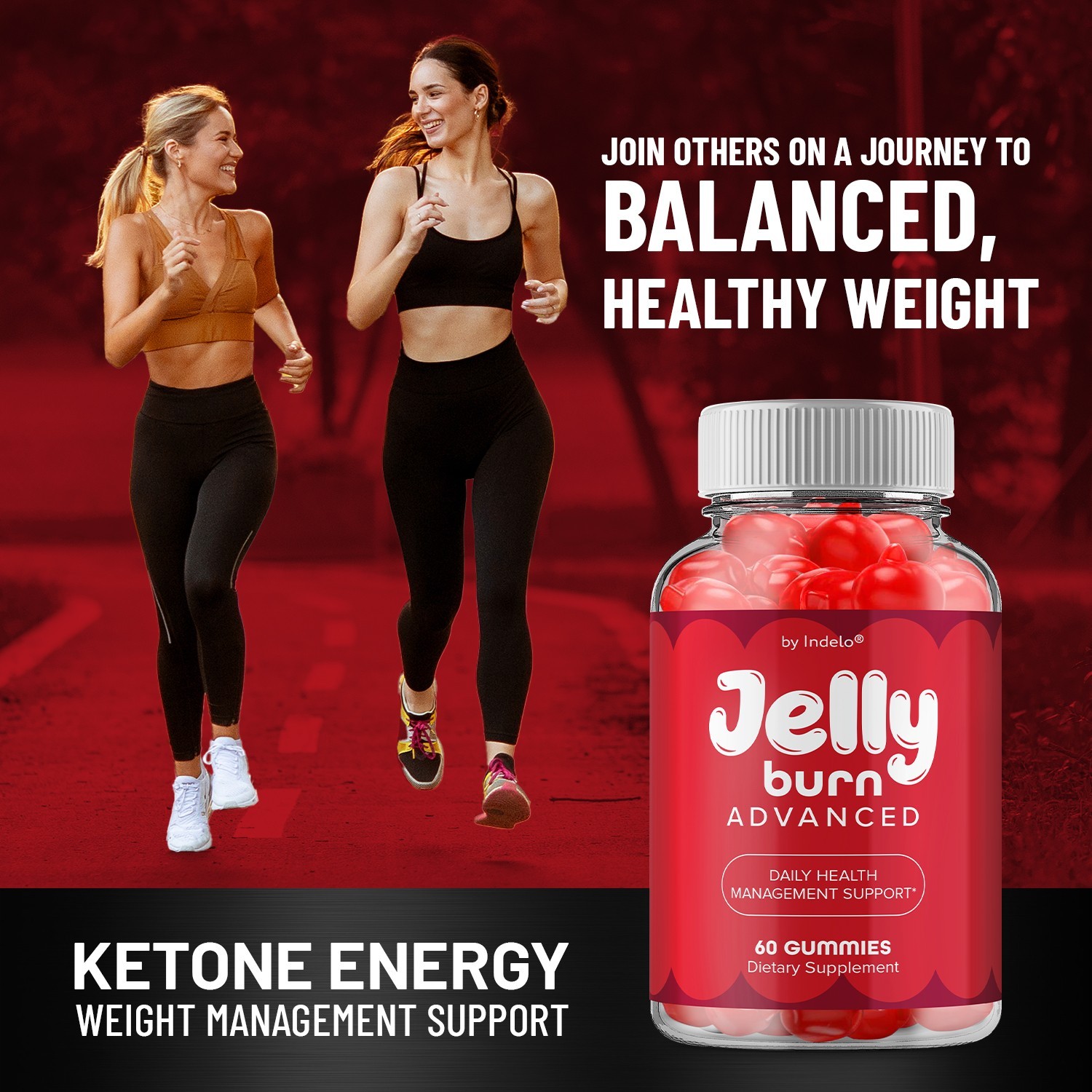 (5 Pack) Jelly Burn ACV Gummies Supplement – JellyBurn Natural Blend Gummy B12