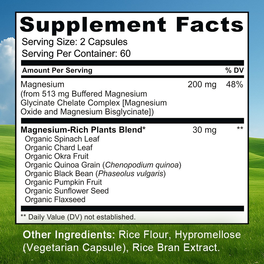 Magnesium Complex Capsules – Supports heart health and improves joints