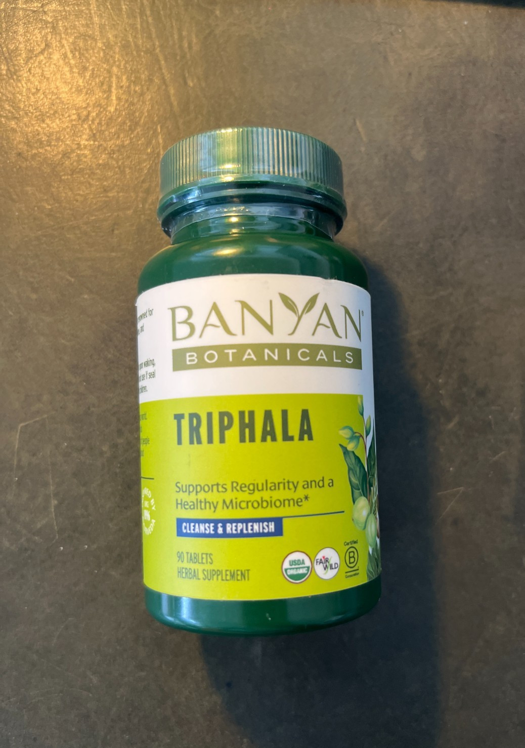Banyan Botanicals Triphala Organic Supplement (90 Tablets, EXP 09/26) NEW Sealed