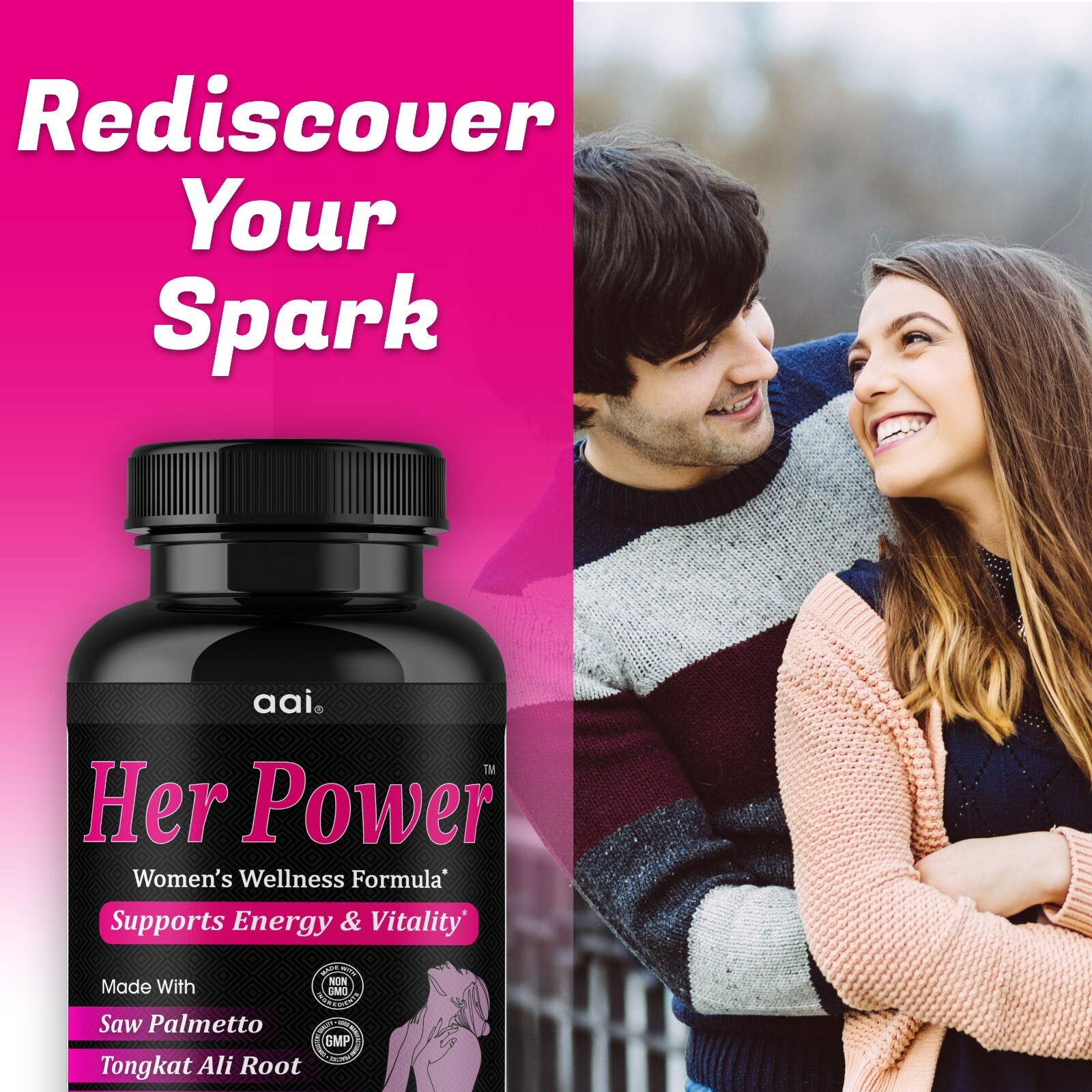 Pure Romance Women Performance Booster Pills, Energy Booster