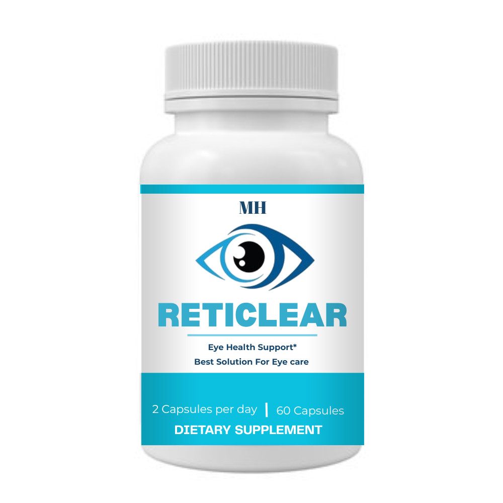 Reticlear Eye Health Support Capsules 60 vision &Eye Function support Supplement