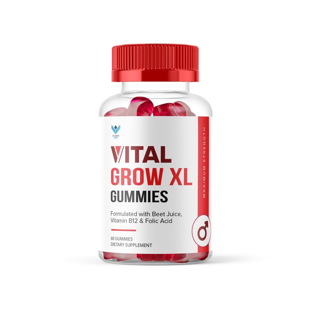 Vital Grow XL Gummies, Vital Grow XL Advanced Performance and Overall Daily 60ct