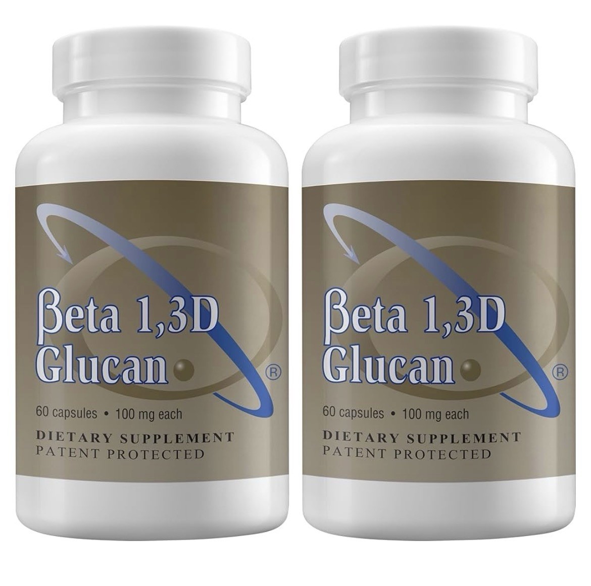 2 Pack Transfer Point Beta 1,3D Glucan 100 mg Immune Support Dietary Supplement