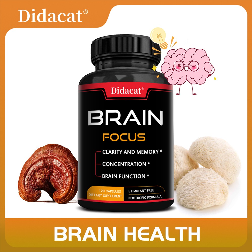 Mental Clarity & Focus Supplement – Nootropic for Memory & Brain Wellness