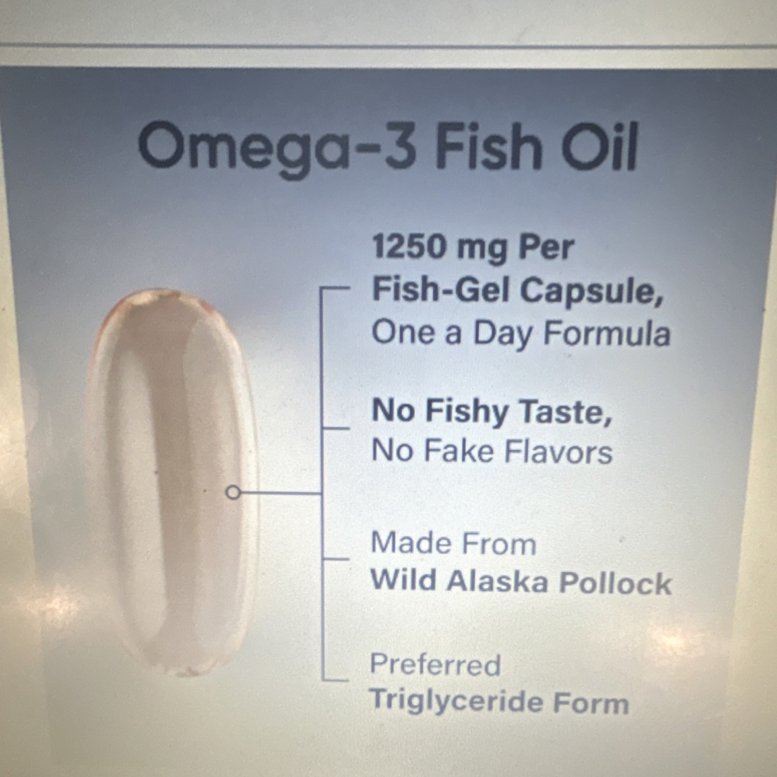 Sports Research Triple Strength Omega-3 Fish Oil 1250mg 90 Softgels Gluten-Free…