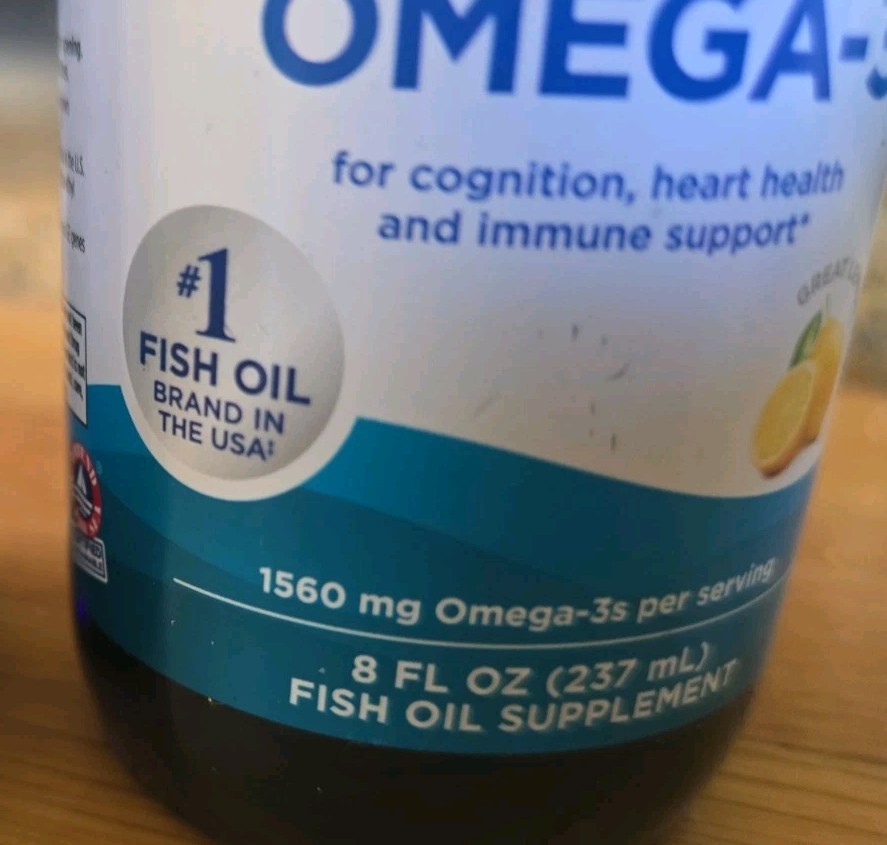 2-Pack NORDIC Naturals Omega 3 Liquid 8 oz Exp 08/28 Lemon Fish Oil 1560 mg NEW