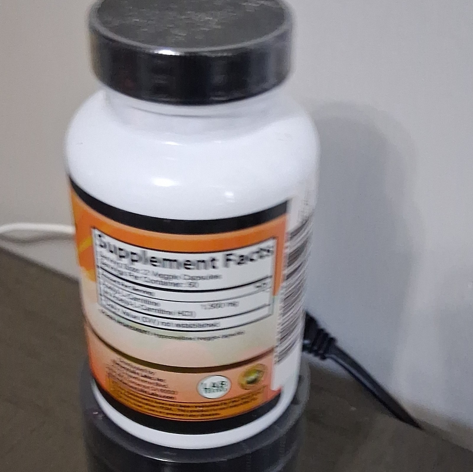 Nature Life Labs Acetyl L-Carnitine 1500mg Capsules Acetyl L-Carnitine HCl 100ct