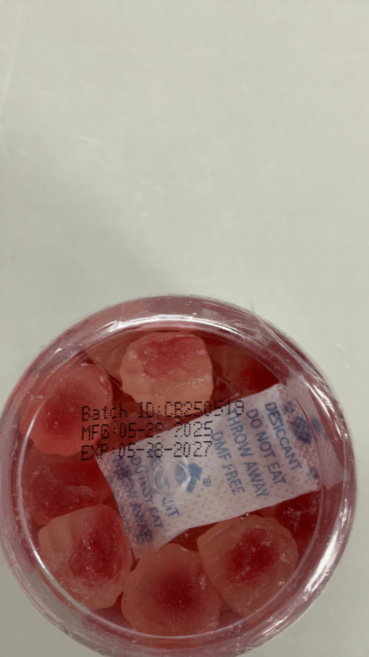 VIDABOTAN Collagen Gummies 2500mg with Biotin 60ct