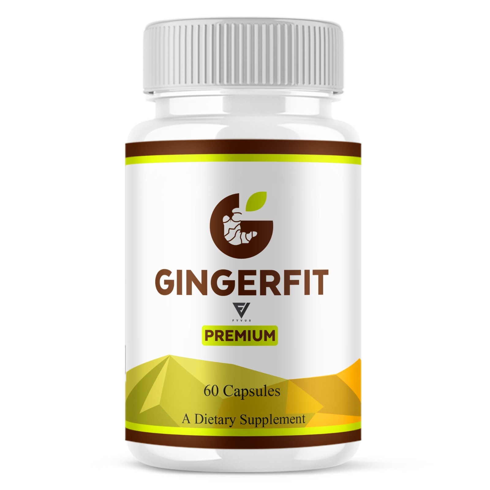 Ginger Fit Weight Management Supplement, GingerFit Pills (60 Capsules)