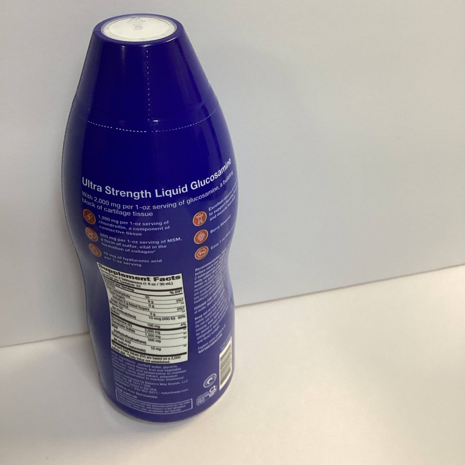 Nature’s Way Joint Movement Glucosamine Extra Strength 33.8oz Liquid EXP-05/27