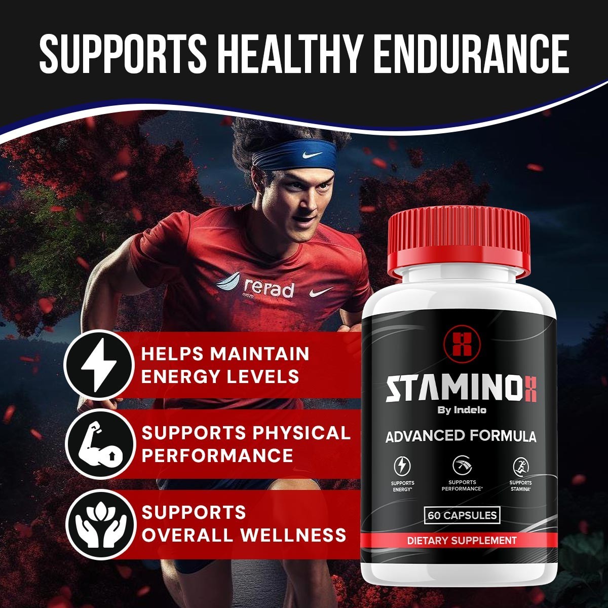 (2 Pack) Stamino for Men Capsules – Stamino MultiVitamin Complex Pills, Energy