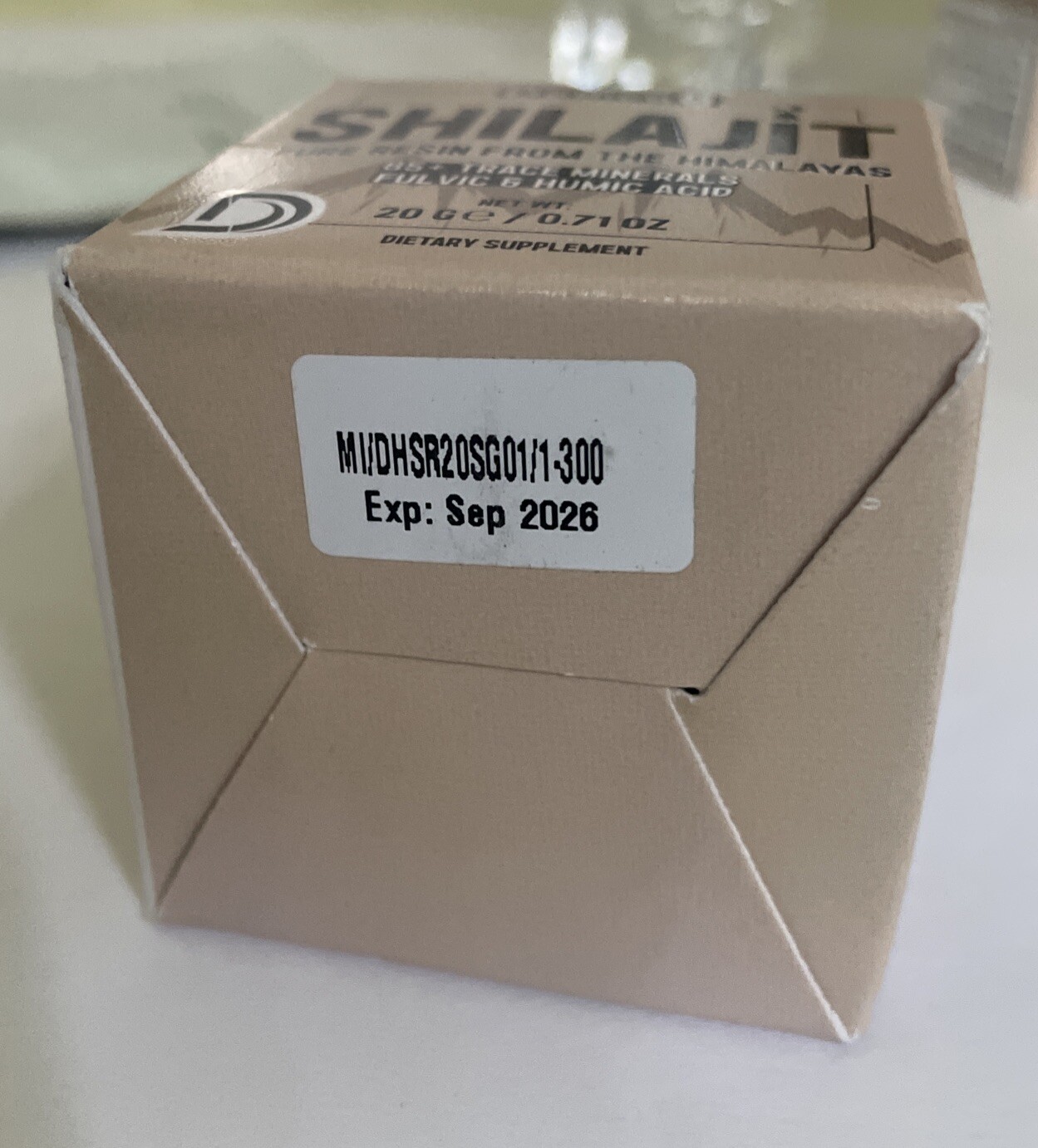 Dedicad Shilajit 20 G Resin from The Himalayas 0.71 OzJar EXP 09/2026