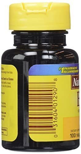 Nature’s Blend Vitamin B12 2500mcg Sublingual Dietary Supplement Tablets 100ct