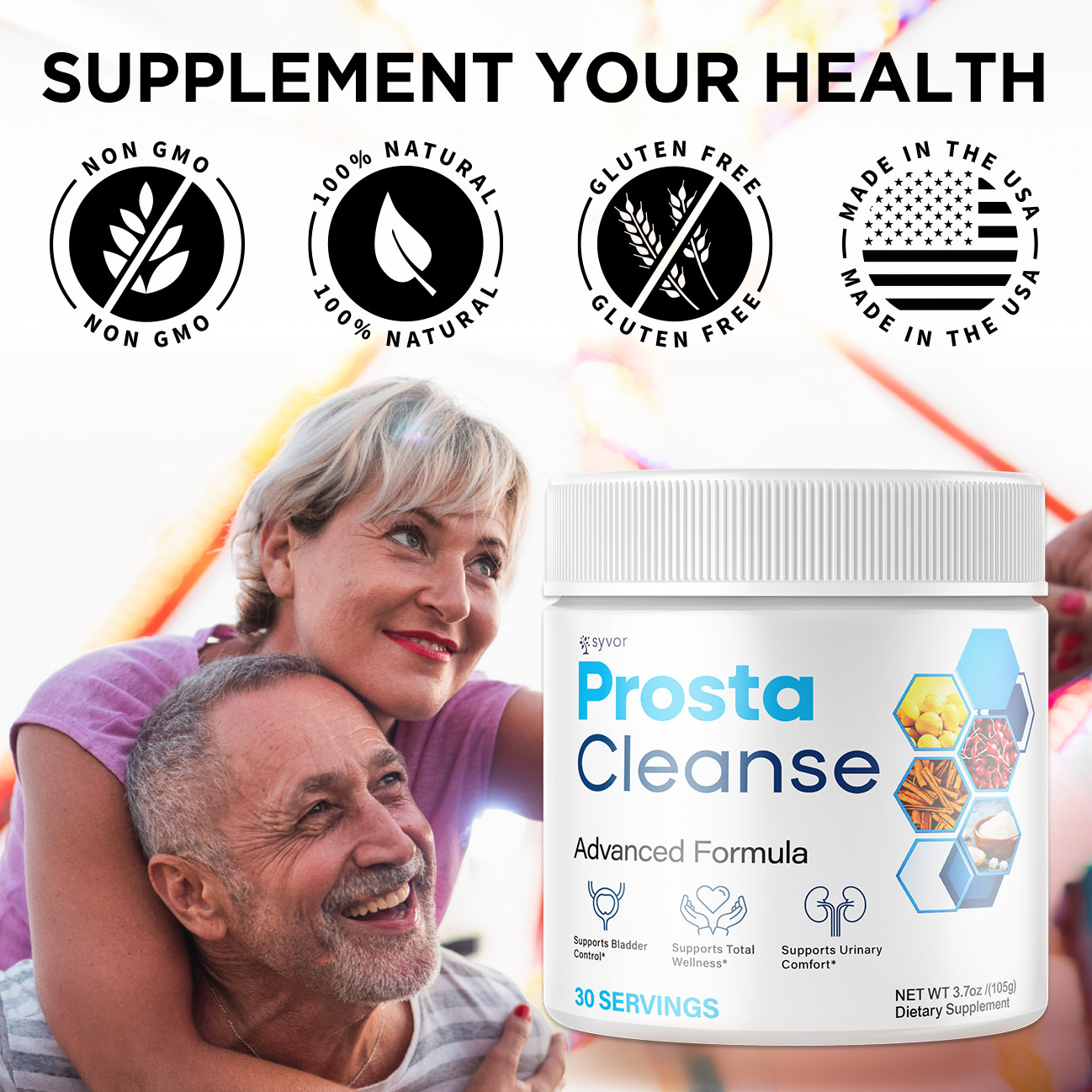 (1 Pack) Prosta Cleanse Powder Advanced Prostate Health Max Support Supplement