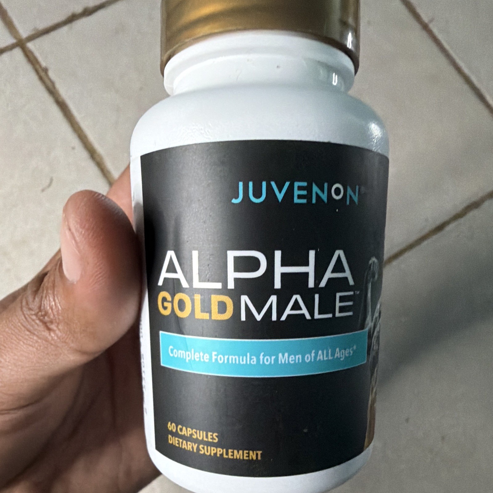 Juvenon Alpha Gold Men’s Health Supplement 60 Capsules 675mg Ashwagandha