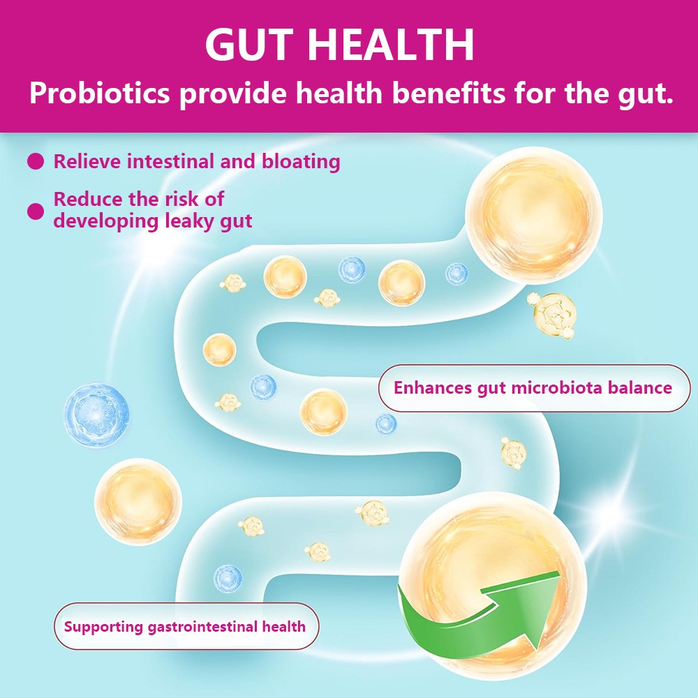 Kids Probiotic Gummies Minor Abdominal Discomfort Support Immune Health Soy Free