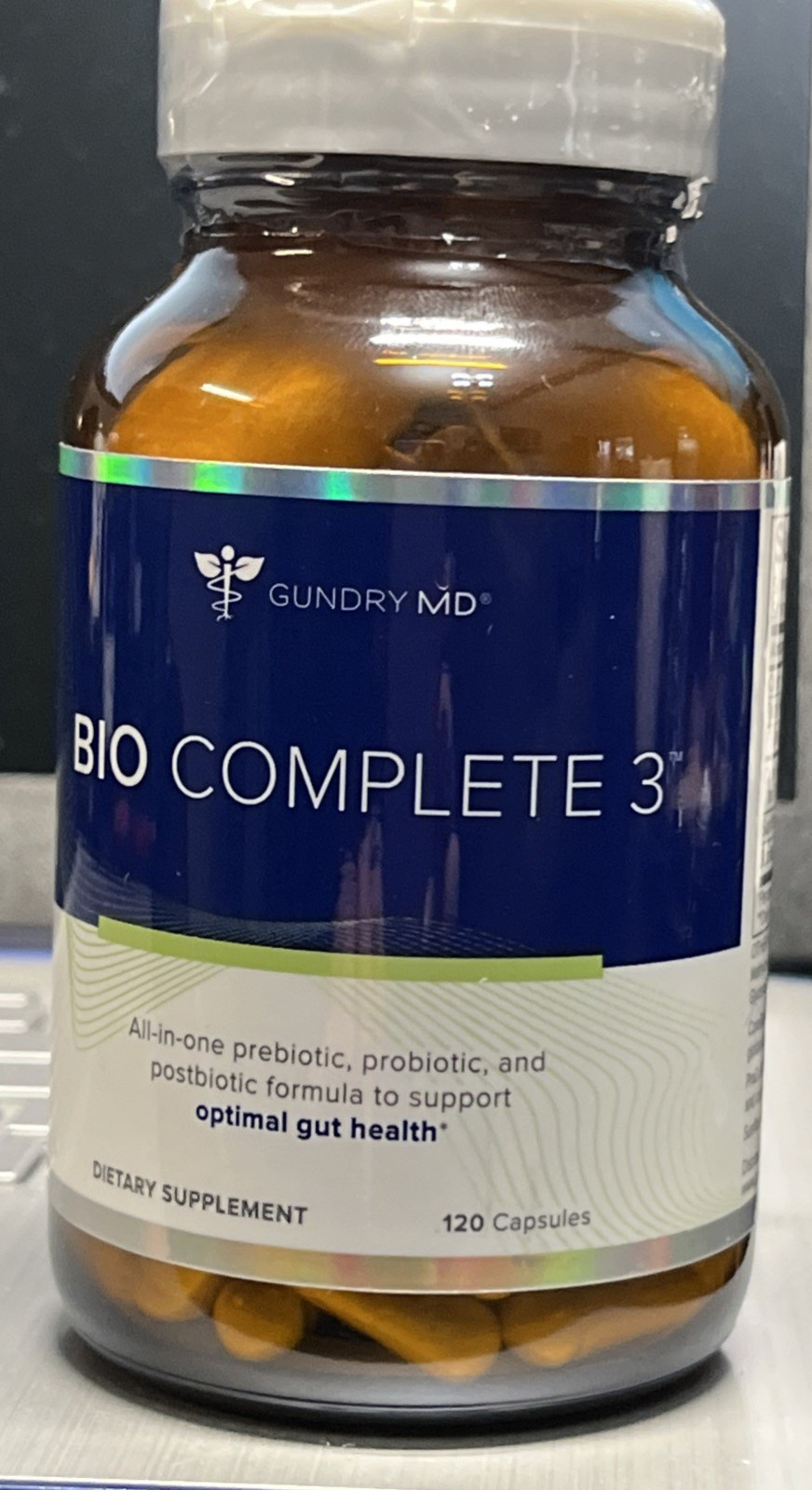 Gundry MD Bio Complete 3 Premium All In One Prebiotic, Probiotic, Postbiotic