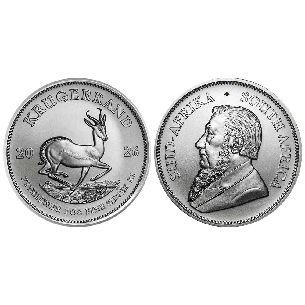 2026 South Africa Silver Krugerrand 1 oz Brilliant Uncirculated *