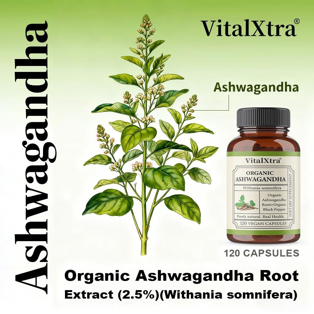 Natural Herbal Adaptogen Supplement 30~120CT- Support Calm, Focus&Daily Wellness